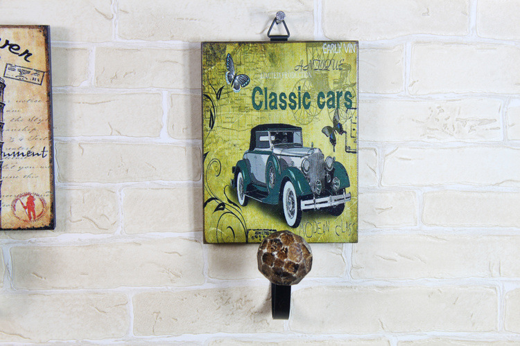 Móc treo đồ hình xe cổ